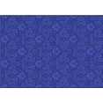 thumbnail image 1 of Ahgly Company Indoor Rectangle Patterned Blue Ribbon Blue Area Rugs, 5' x 7', 1 of 6