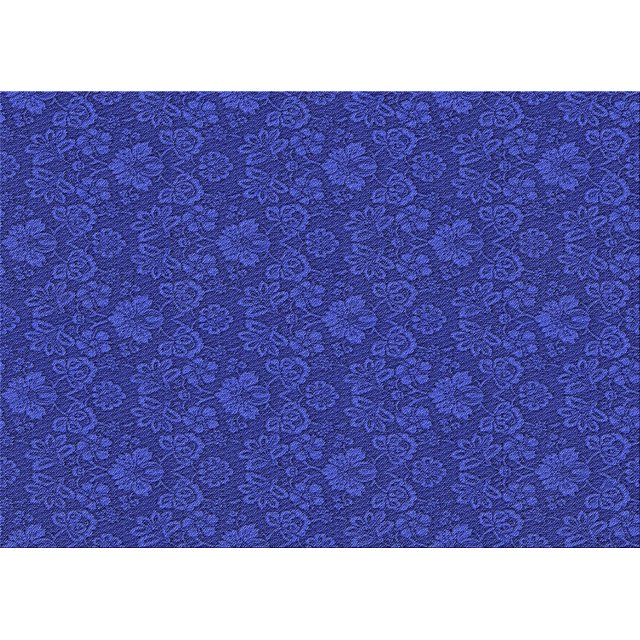 Ahgly Company Machine Washable Indoor Rectangle Transitional Blue Ribbon Blue Area Rugs, 5' x 7'