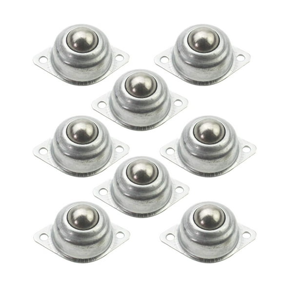 24 Pieces -15A Ball Transfers Universal Rotation Ball Conveyor Wheel Caster Roller 5/8 Inch Ball Bearings
