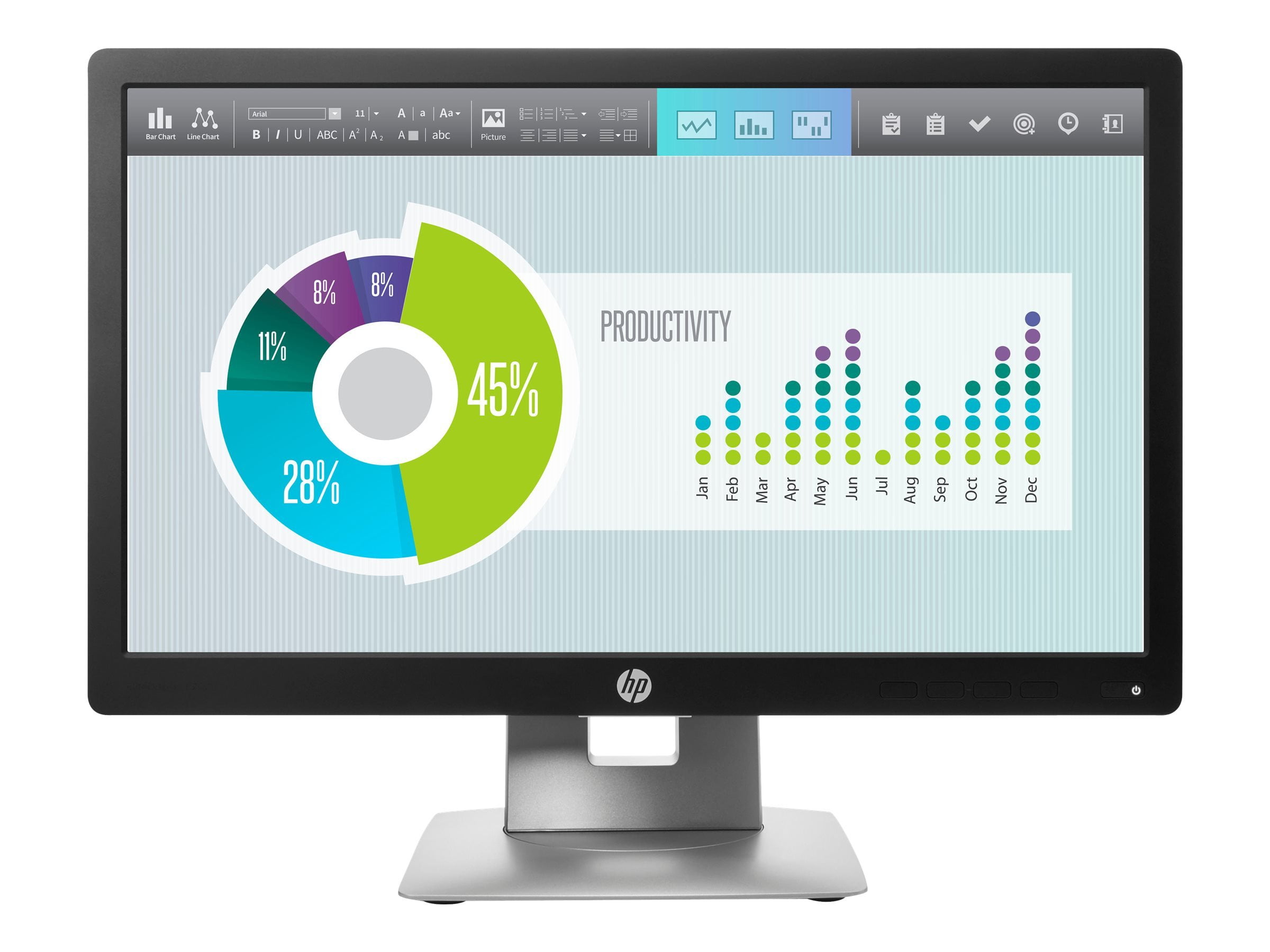 HP EliteDisplay E230t 23