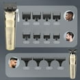 thumbnail image 2 of Graflsoa Professional Men's Hair Clipper & Trimmer Set with Adjustable Speed (6000/6500/7000 RPM), Stainless Steel Washable Blades, LCD Display, Long-Lasting Battery, Type-C Charging, and Complete, 2 of 7