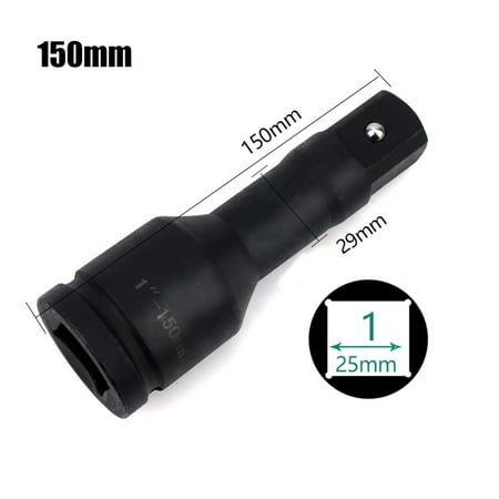 

Impact Socket Adapter 1Inch Drive Pneumatic Drill Sleeve Extension Rod 100-550mm