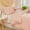 Pink, variant on Move Over Sage Green Bedding Set Twin Pom Poms Fringe Pattern Soft Washed Microfiber Duvet Cover Set No Filling