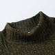 thumbnail image 5 of pstuiky camisa de manga larga para hombre, Camiseta de cuello alto simulado con listones intensificados de color liso para hombre top de hombre m, 5 of 6