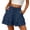 Navy, variant on Hurxie Skirts for Women High Waist Mini Tiered A-Line Flowy Shorts Tennis Golf Casual Skorts with Pockets Beige,L