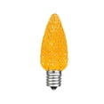 thumbnail image 2 of 25 Foot C9 LED Outdoor Lighting Patio Christmas String Light Set, Orange, Green Wire, 25 Bulbs, 2 of 6
