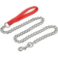 thumbnail image 1 of Sturdy Construction Dog Leash, Chew Proof Metal Chain With Swivel Quick Release, Suitable For Most Activities, 1 of 5