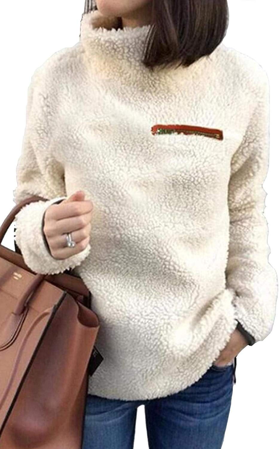 sherpa pullover women tunic
