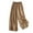 Multi-Color, variant on WIZUTIZ Palazzo Pants for Women Plus Size Capris Breathable Trendy Relaxed Fit Wide Leg Pants Elastic Stretch Mid Rise Summer Pants Solid Drawstring with Pockets Sweatpants Office Travel Beige