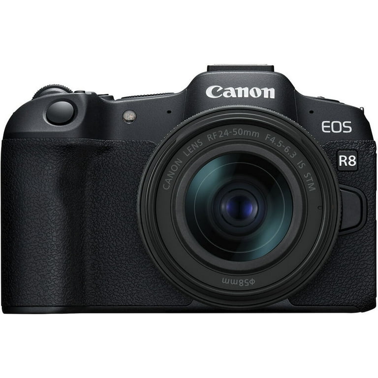 Canon EOS R8 Mirrorless Camera with 24-50mm & 75-300mm Lens, 128GB