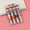 E, variant on Christmas 6 Color Retractable Ballpoint Pen, Cartoon Design Plastic Pen for Holiday Gift Giving, 1 Pack
