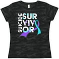 thumbnail image 3 of Inktastic Suicide Survivor- awareness Women's T-Shirt, 3 of 5