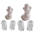 thumbnail image 3 of Bearachild 2 moldes de silicona con diseño de elfo para manualidades pequeñas, lisos, fáciles de desmoldar y limpiar, multifuncionales - Artesanía gran tamaño, 3 of 6