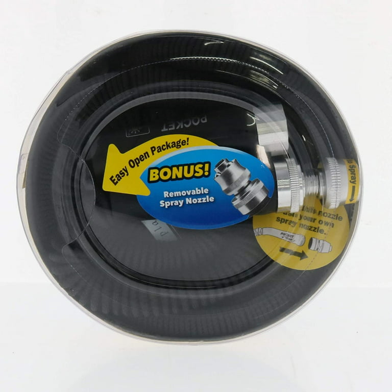 Pocket Hose Silver Bullet Water Hose by BulbHead, Expandable Hose with  Lead-Free Aluminum Connectors