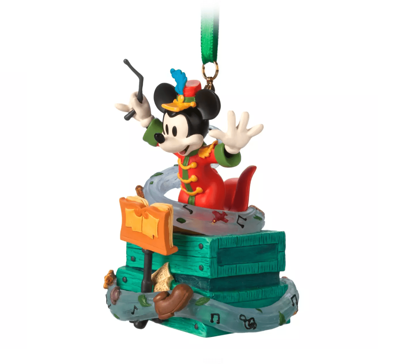 Disney 100 Mickey The Band Concert Musical Christmas Tree Ornament