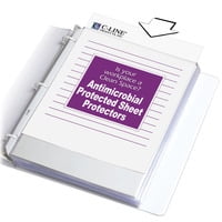 C-Line Hvywt Poly Sht Protector, Clear, Top-Loading, 2', 11 x 8 1/2, 100/BX