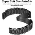 thumbnail image 4 of LEIXIUER Metal Band Compatible with Fitbit Versa 2, Versa, Versa Lite Edition,Stainless Steel Strap Replacement Business Bracelet Compatible with Fitbit Versa Smartwatch, 4 of 11
