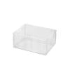 weibbin Foldable Storage Baskets For Organizing Pantry Organizer Bins Kitchen Laundry Garage Refrigerator Bathroom Countertop Organizer Clear