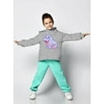 thumbnail image 2 of Sitting Hippo Hoodie Toddler -Image by Shutterstock,  5 Toddler, 2 of 4