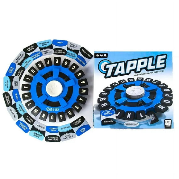 Tapple Word Game Usapoli Tapur Tapple Board Game Family Parent-Child Interactive Desktop Creative Interactive Coordination Game Light Grey
