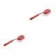 thumbnail image 3 of sweethay Gran oferta, 1 pieza, cepillo de esponja, mango largo, herramienta de de baño, fregador de fregadero de cocina para olla, cacerola, Rojo 2piezas sweethay CBP059440, 3 of 7