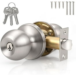 Kwikset Dorian Satin Nickel Entry Lockset ANSI/BHMA Grade 3 1-3/4 in. Kwikset Dorian Satin Nickel Entry Lockset ANSI/BHMA Grade 3 1-3/4 in.