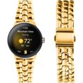 thumbnail image 3 of KOMI Compatible with Google Pixel Watch 2 Band 2023, Adjustable Slim style Metal Strap Wristband Compatible with Google Pixel Watch Band for Women Men Gold, 3 of 7