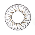 thumbnail image 1 of HomeRoots Furniture 274512 Vintage Decorative Metal Wall Mirror, 1 of 1
