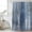 Blue, variant on Blue Waterproof Shower Curtain, Large 72"x78" Washable Polyester Fabric Shower Curtains for Bathroom, Retro Oil Painting Modern Abstract Art Aesthetics Decorative Bathtub Curtain Sets with Hooks