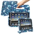 thumbnail image 2 of HDE Case for iPad 9.7-inch 2018 / 2017 Kids Shockproof Bumper Hard Cover Handle Stand with Built in Screen Protector for New Apple Education iPad 9.7 Inch (6th Gen) / 5th Generation iPad 9.7 Shark, 2 of 6