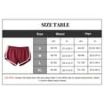 thumbnail image 4 of justharion Shorts de Sport pour Femmes, Bleu Marine, M, 4 of 6