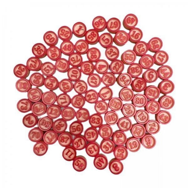 Fichas de bingo,Piezas de juego de mesa de bingo Fichas de bingo clásicas,Juego de bingo vintage para fiestas Juegos grupales,90 piezas de ajedrez de bingo Fichas de bingo fáciles de