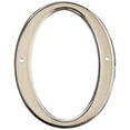 thumbnail image 1 of Baldwin 90670055 5 CD House Number 0 - Lifetime Bright Nickel, 1 of 1