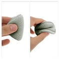 thumbnail image 4 of Unique Bargains 1 Pc Reusable Sponge Face Scrubber for Removing Makeup 5.12"x3.54"x0.71" Gray, 4 of 6