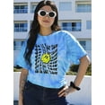 thumbnail image 2 of Do It For You! Happy Face Tie Dye Cyclone Women -Image by Shutterstock, Female Small, 2 of 4