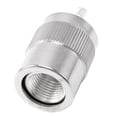 thumbnail image 2 of 10 Piezas Conector UHF Macho PL259 Enchufe Soldadura RG58 RG142 LMR195 RG400 Cable Plata, 2 of 5