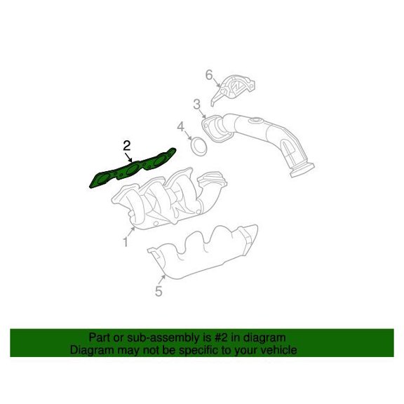 GM 24506057 Gasket-Exh Manif