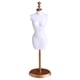 thumbnail image 5 of Soporte de Maniquí para Exhibición de Vestido, Soporte de Ropa, Juguete para Niños, Juguete de Simulación para Casa de Muñecas 1/6, Decoración de Esce blanco, 5 of 9