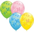 thumbnail image 2 of 50 Qualatex Butterflies Assorted Colors Balloons 11", 2 of 2