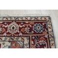 thumbnail image 3 of EORC Ivory Hand Knotted Wool Traditional Heriz Weave Rug, 10' x 14'-Color:Ivory,Material:Wool, 3 of 5