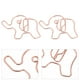 thumbnail image 4 of 20 clips de papel con forma de elefante para material de oficina y escolar, clips metálicos grandes de colores para papel, accesorios decorativos de escritorio, 4 of 7