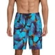 thumbnail image 1 of Fotbe Blue Butterflies Pantalones Cortos de Pijama para Hombre, Ropa de Dormir, Pantalones de Pijama Cortos para Hombre-Small, 1 of 6