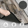 Noikeo Wooden Texture for 4Piece Floor Mats, Custom Fit Car Mats All