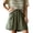 Army Green, variant on XuJwPNcy Cotton Linen Shorts for Women Spring Elastic Waist Loose Fit Pockets Shorts Summer Lounge Beach Vacation Clothes