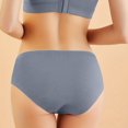 thumbnail image 4 of SnnmBlm Women's Maternity Seamless Underwear Pregnancy Briefs Under The Blue M, 4 of 4