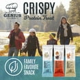 thumbnail image 3 of Genius Gourmet Crispy Protein Treat - Vanilla Dream Low Carb Low Sugar Snacks (10 Protein Bars), 3 of 7