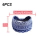 thumbnail image 2 of Diademas anchas para yoga, pañuelos elásticos impresos para la cabeza, bandas elásticas para el pelo para mujeres y niñas, 6 unidades, 2 of 6