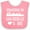 Pink and White, variant on Inktastic San Diego Someone Loves Me Skyline Boys or Girls Baby Bib