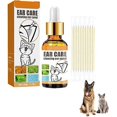 thumbnail image 1 of Ear Cleaner For Cats And Dogs, Ear Milk, Ear Milk Oil, Cat And Dog Ear Cleaner, Anti-itching, Nodding, Mites And Impuritieswith 10pcs Cotton Swab, 1 of 5