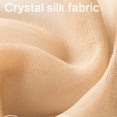 thumbnail image 4 of 5 Pairs Silk Super Thin Sheer Ankle High Socks for Women Nonslip Elastic Top Stretch Breathable Nylon Stockings Gift, 4 of 8